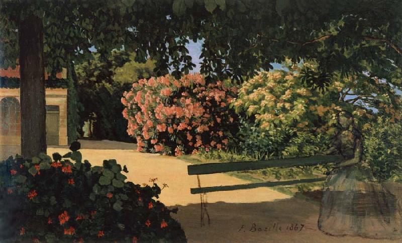 Frederic Bazille The Oleanders